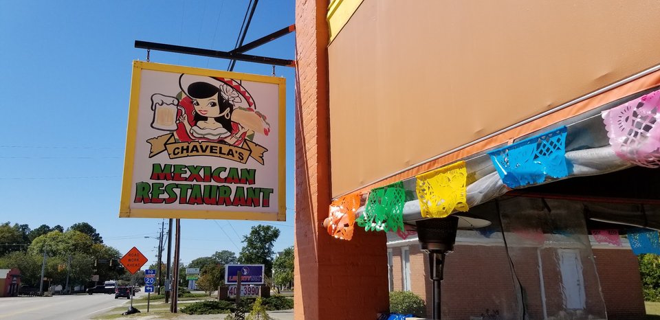 Chavela's storefront on Main Street in Elgin