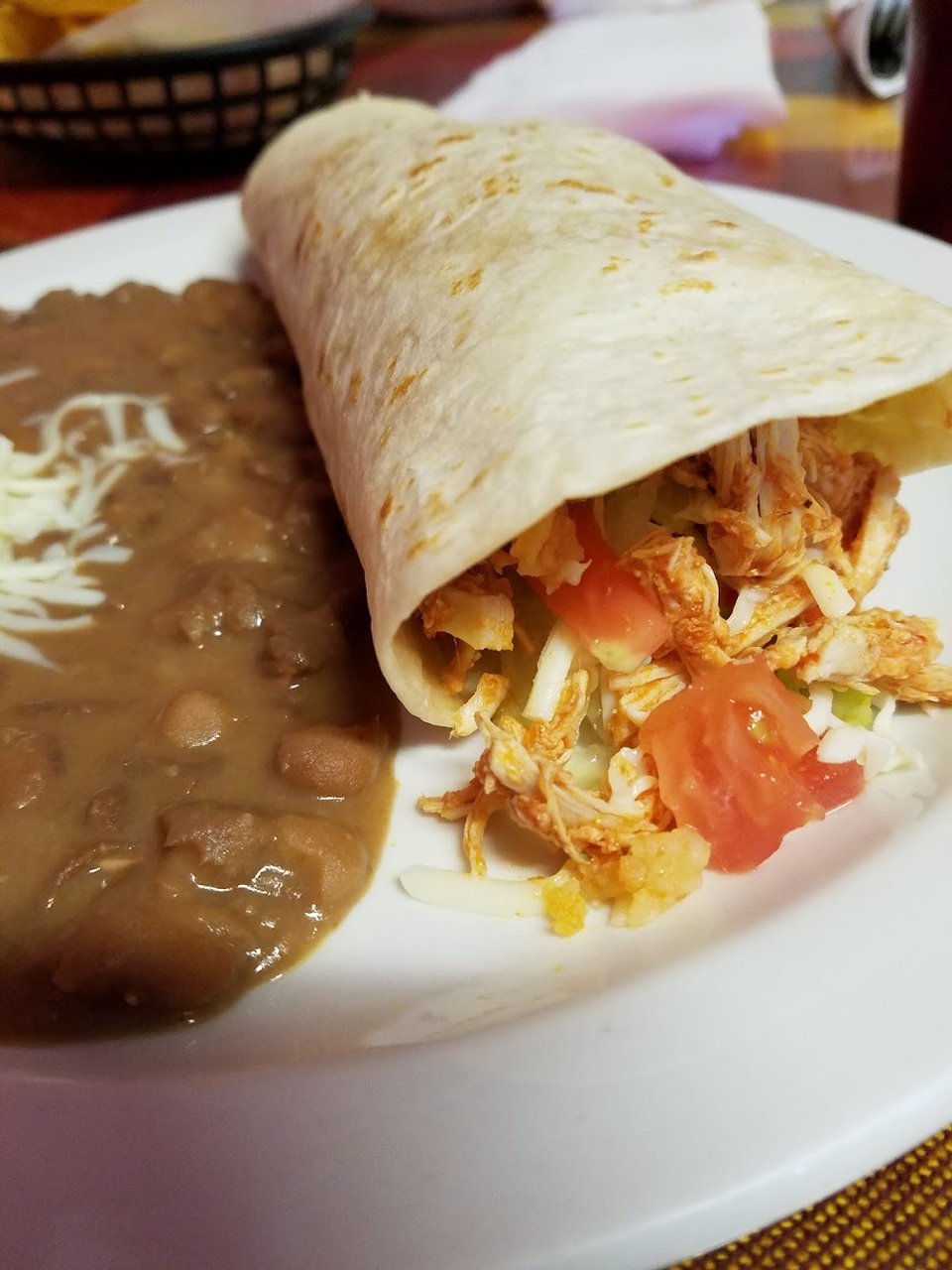Chicken Burrito